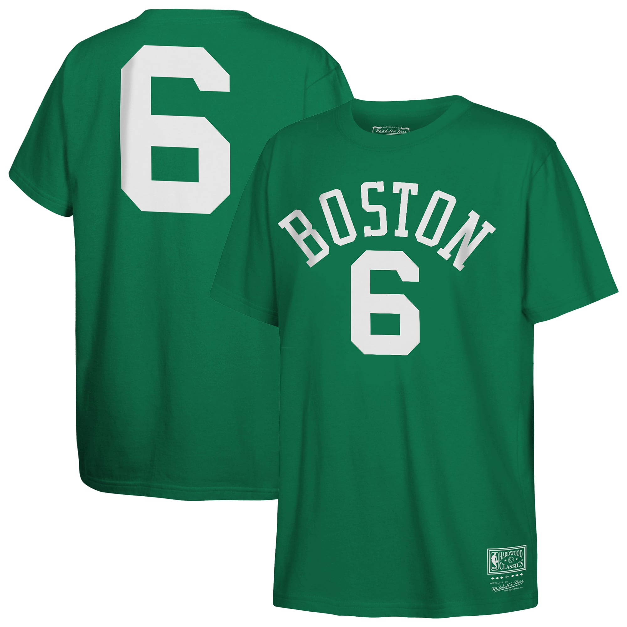 Bill Russell Boston Celtics Mitchell & Ness Youth Hardwood 