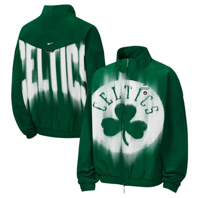  Boston Celtics Nike Youth 2026/27 Standard Issue On-Court Authentic Game Full-Zip Jacket - Kelly Green