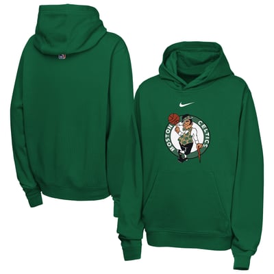 Boston Celtics Nike Youth Essential Logo Club Hoodie - Kelly Green