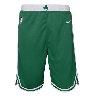 Boston Celtics Nike Youth Icon Edition Mesh Performance Swingman Shorts - Kelly Green