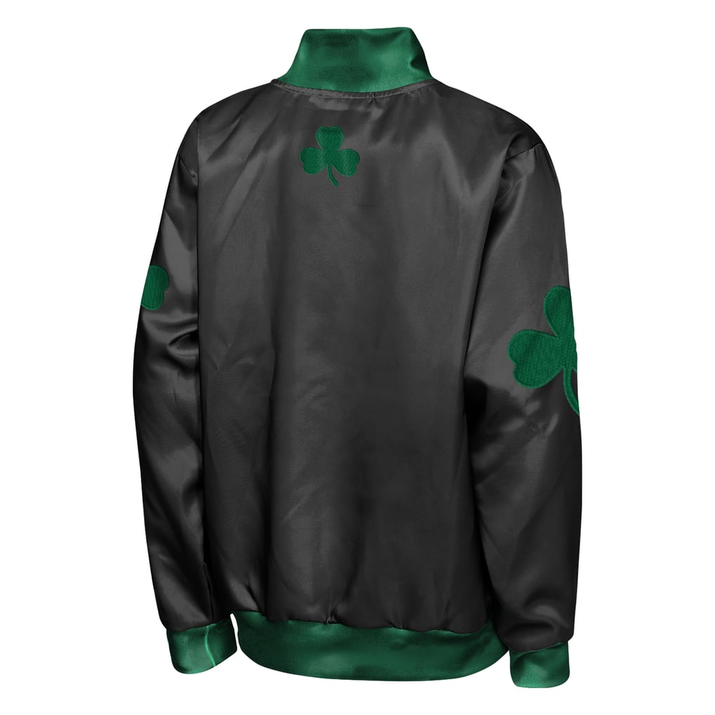 Boston Celtics Outerstuff Youth Statement Edition Lightweight Satin Jacket - Black
