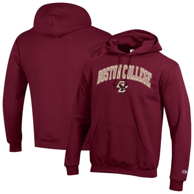 Boston College Eagles Champion Powerblend Hoodie - Maroon