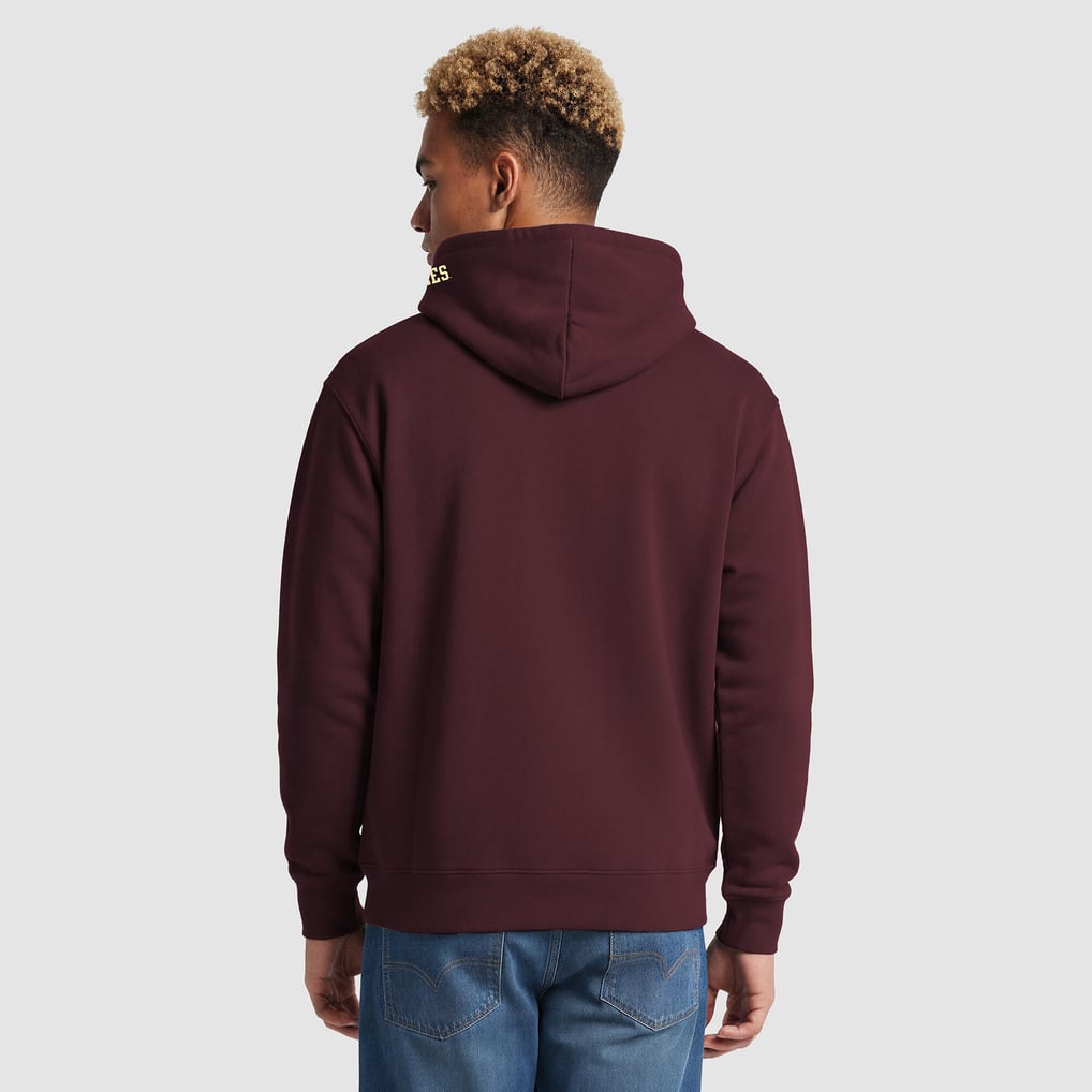 Boston College Eagles Champion Contrast Hoodie - Maroon/Gold
