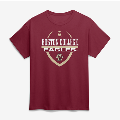  Boston College Eagles Football Fan T-Shirt - Maroon