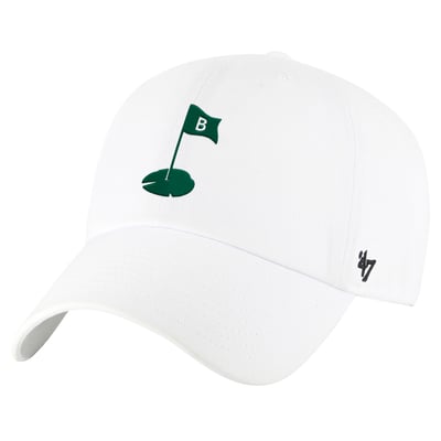 TGL Boston Common Golf '47 Clean Up Adjustable Hat - White