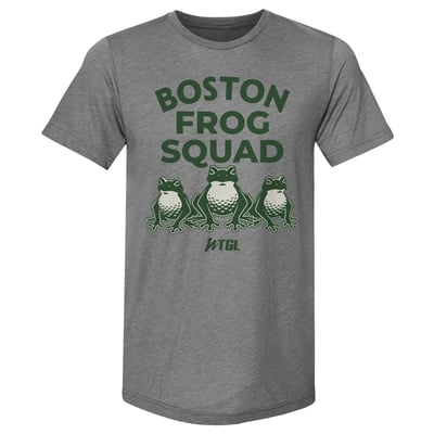 Boston Common Golf 500 Level WTGL Team Premium Tri-Blend T-Shirt - Heather Gray