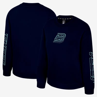 Boston Fleet Stadium Essentials Women's Line Drill Sweatshirt - Navy