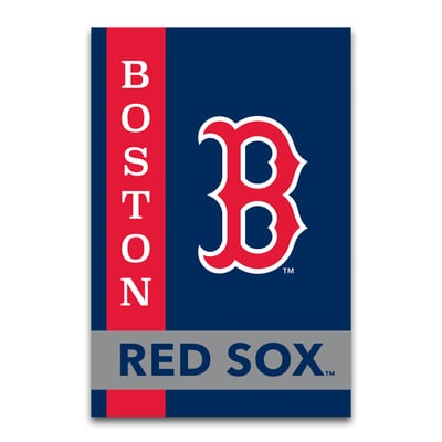  Boston Red Sox 12" x 18" Double-Sided Garden Flag