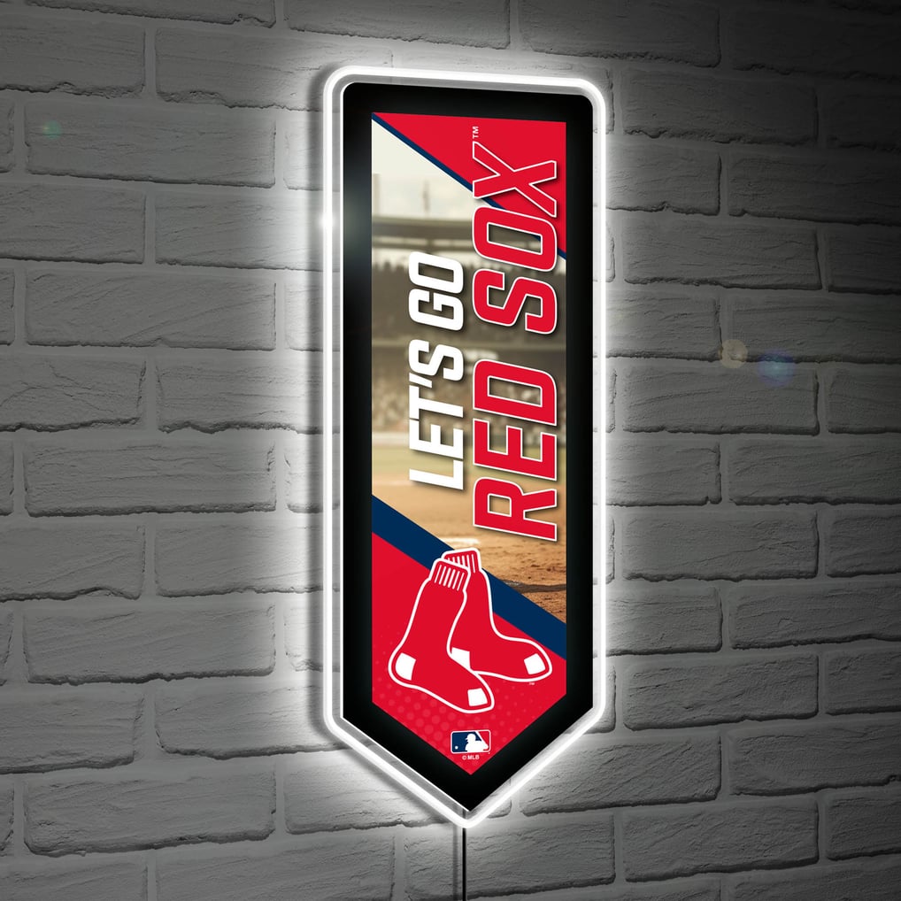 Boston Red Sox LED Wall Pennant