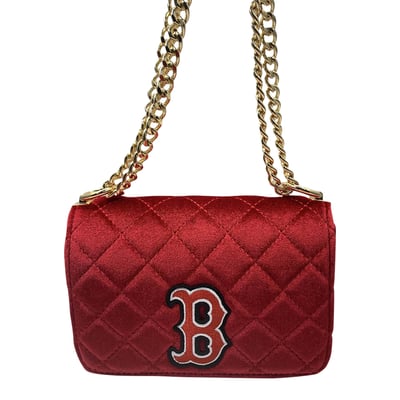  Boston Red Sox FABGATING by Cuce  Velvet Crossbody Purse