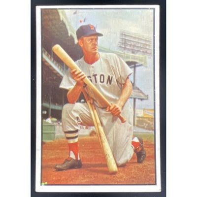 1953 Bowman Color #25 Hoot Evers