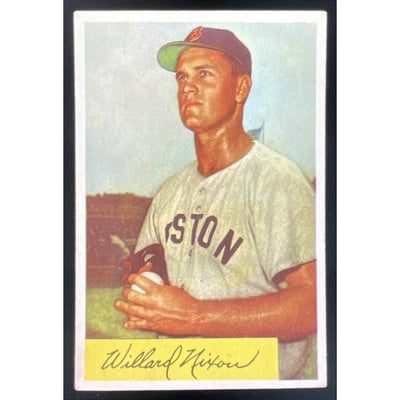 1954 Bowman #114 Willard Nixon