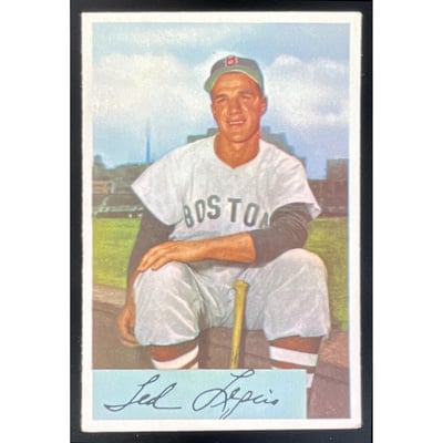 1954 Bowman #162 Ted Lepcio