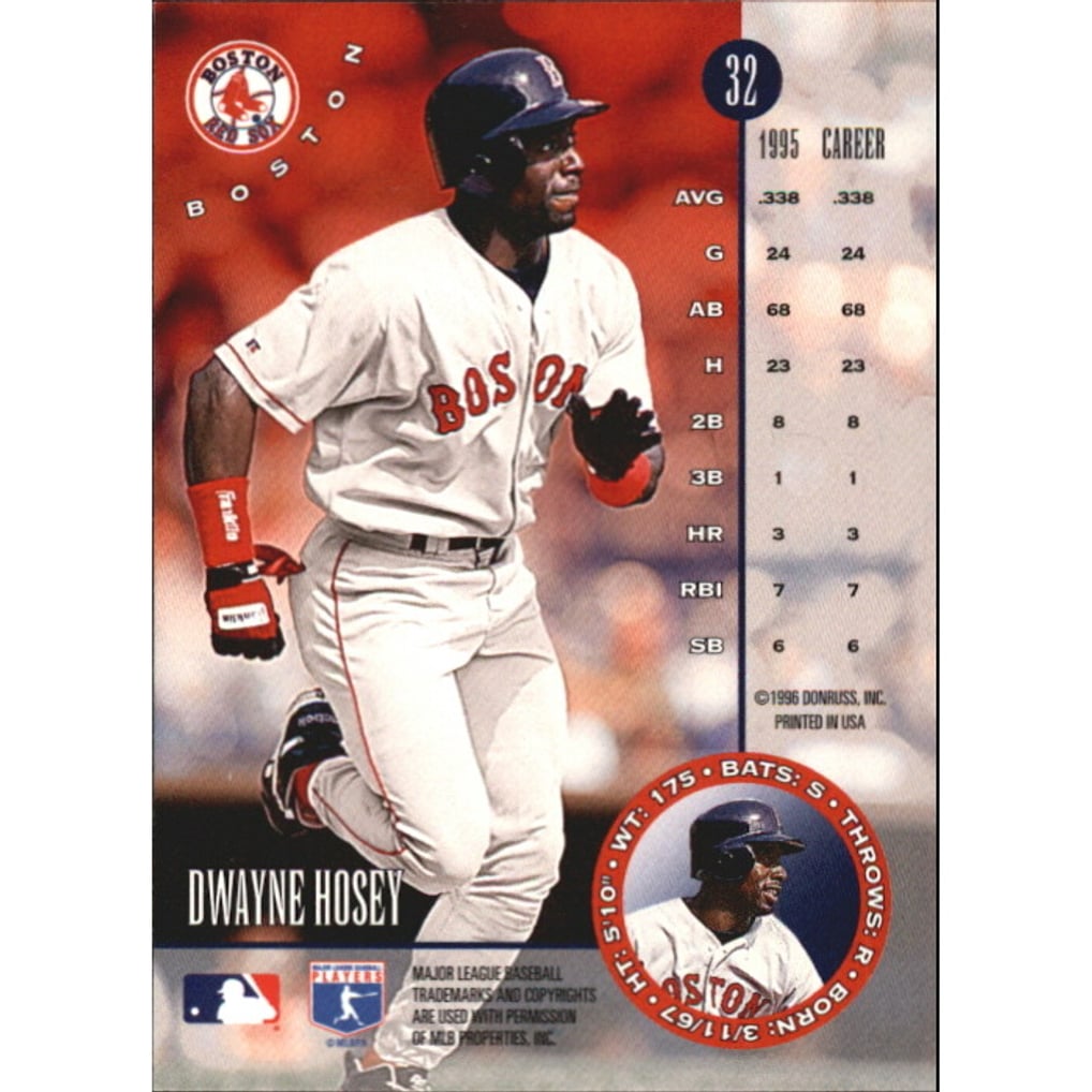 1996 Leaf Gold Press Proofs #32 Dwayne Hosey