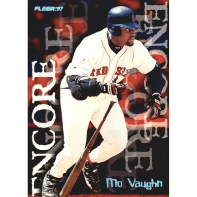 1997 Fleer Tiffany #719 Mo Vaughn ENC