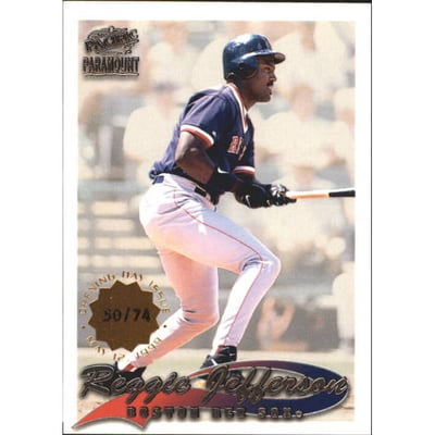 1999 Paramount Opening Day #39 Reggie Jefferson
