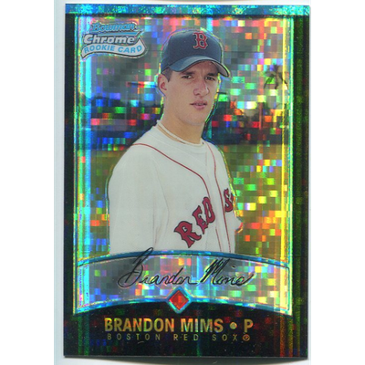 2001 Bowman Chrome X-Fractors #162 Brandon Mims