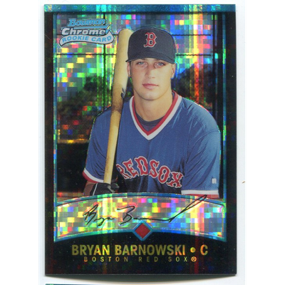 2001 Bowman Chrome X-Fractors #188 Bryan Barnowski