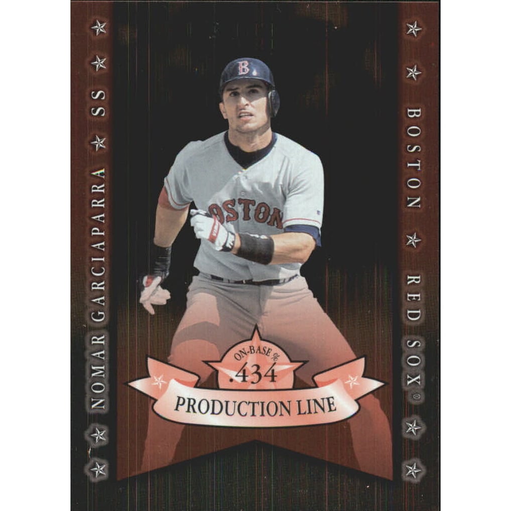 2001 Donruss Production Line #PL8 Nomar Garciaparra OBP/434