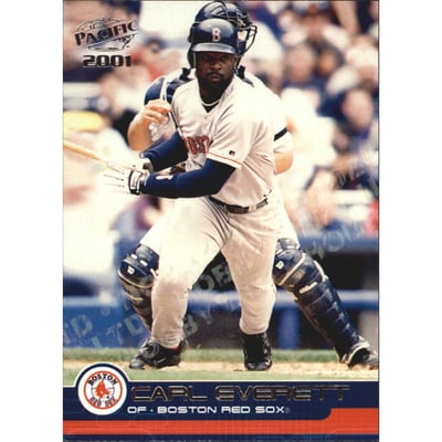 2001 Pacific Hobby LTD #64 Carl Everett