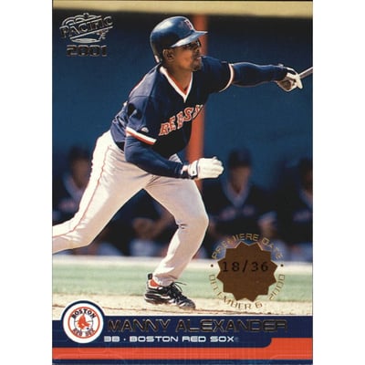2001 Pacific Premiere Date #61 Manny Alexander