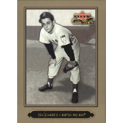 2002 Fleer Fall Classics Championship Gold #76 Dom DiMaggio