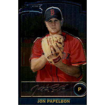 2003 Bowman Chrome Draft #51 Jon Papelbon RC