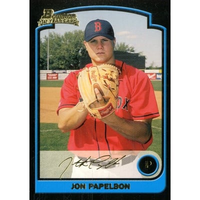 2003 Bowman Draft Gold #51 Jon Papelbon