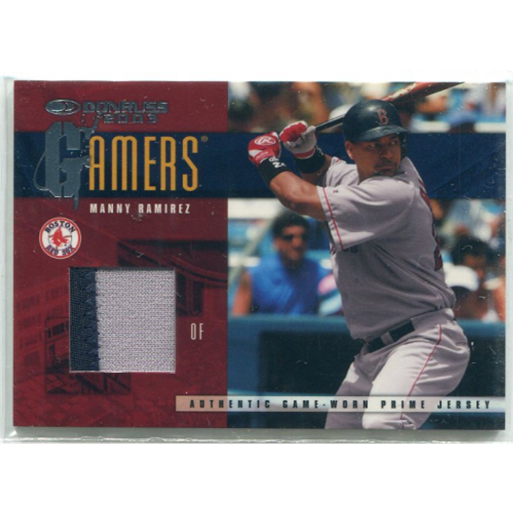2003 Donruss Gamers Prime #38 Manny Ramirez