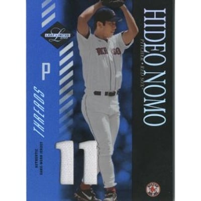 2003 Leaf Limited Threads Number #103 Hideo Nomo Sox/11