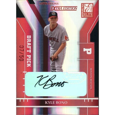 2004 Donruss Elite Extra Edition Signature Aspirations #268 Kyle Bono ROO/50
