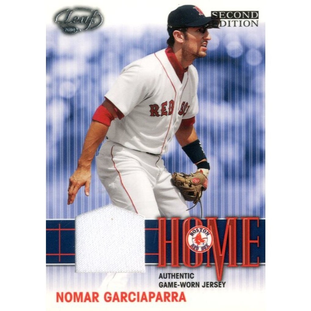 2004 Leaf Home/Away Jerseys Second Edition #9H Nomar Garciaparra H