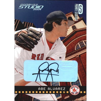 2004 Studio Private Signings Silver #226 Abe Alvarez/100