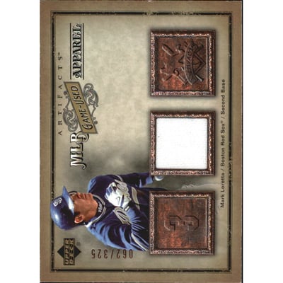 2006 Artifacts MLB Game-Used Apparel #ML Mark Loretta Jsy/325