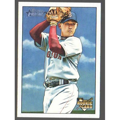 2007 Bowman Heritage #250b Daisuke Matsuzaka SP/No Signature