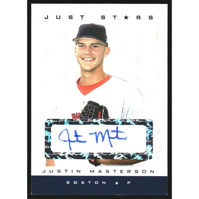 2007 Just Stars Autographs #63 Justin Masterson