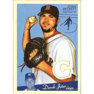 2008 Upper Deck Goudey Memorabilia #BE Josh Beckett