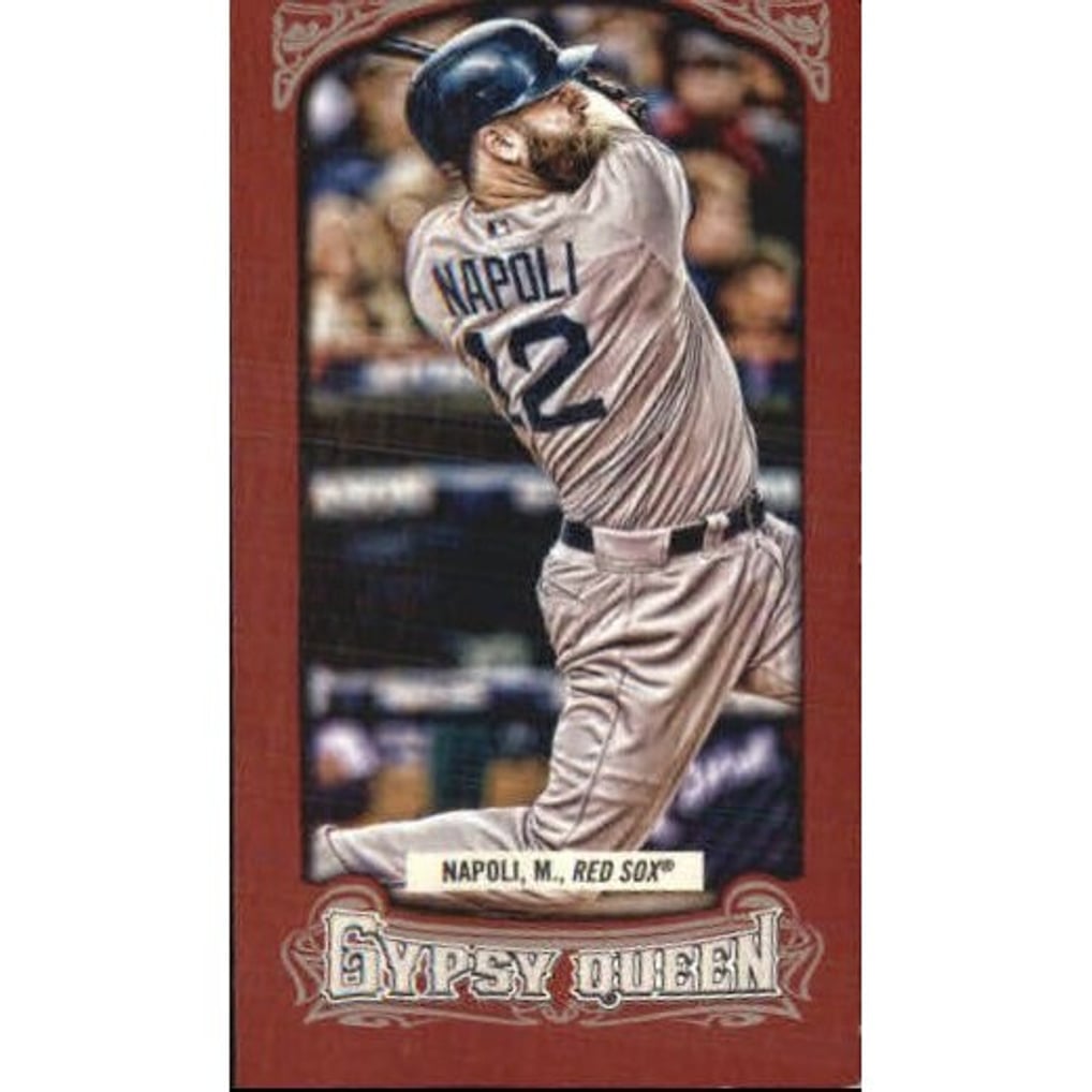 2014 Topps Gypsy Queen Mini Red #303 Mike Napoli