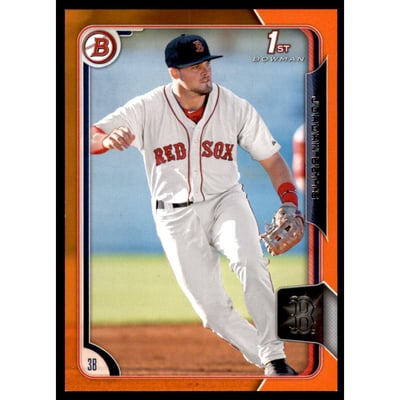 2015 Bowman Prospects Orange #BP64 Jordan Betts