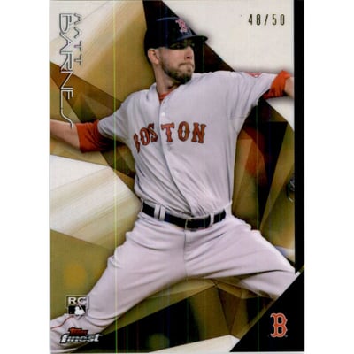 2015 Finest Gold Refractors #24 Matt Barnes