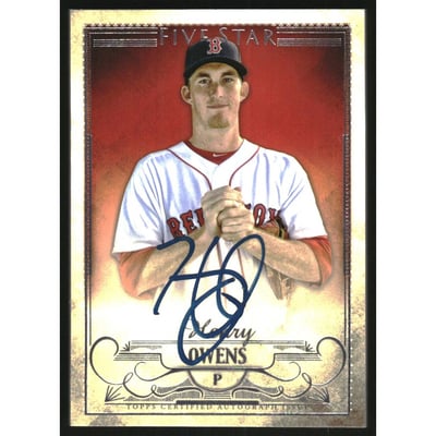 2016 Topps Five Star Autographs #FSAHOW Henry Owens RC