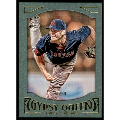 2016 Topps Gypsy Queen Framed Green #27 Craig Kimbrel