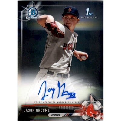 2017 Bowman Chrome Prospect Autographs #CPAJG Jason Groome