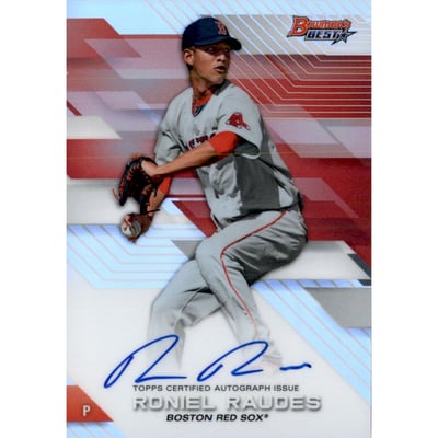 2017 Bowman's Best Best of '17 Autographs Refractors #B17RR Roniel Raudes