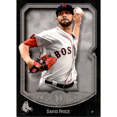 2017 Topps Museum Collection 5x7 #44 David Price
