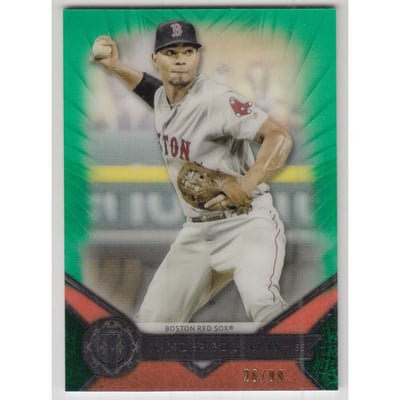 2017 Topps Tribute Green #55 Xander Bogaerts