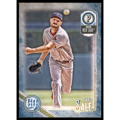 2018 Topps Gypsy Queen Indigo #100 Chris Sale