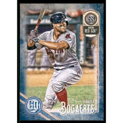 2018 Topps Gypsy Queen Indigo #151 Xander Bogaerts