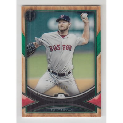2018 Topps Tribute Green #48 Chris Sale