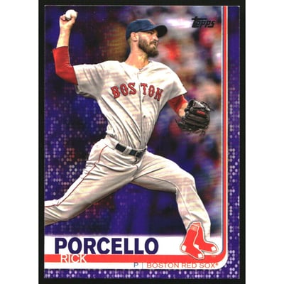 2019 Topps Meijer Purple #54 Rick Porcello